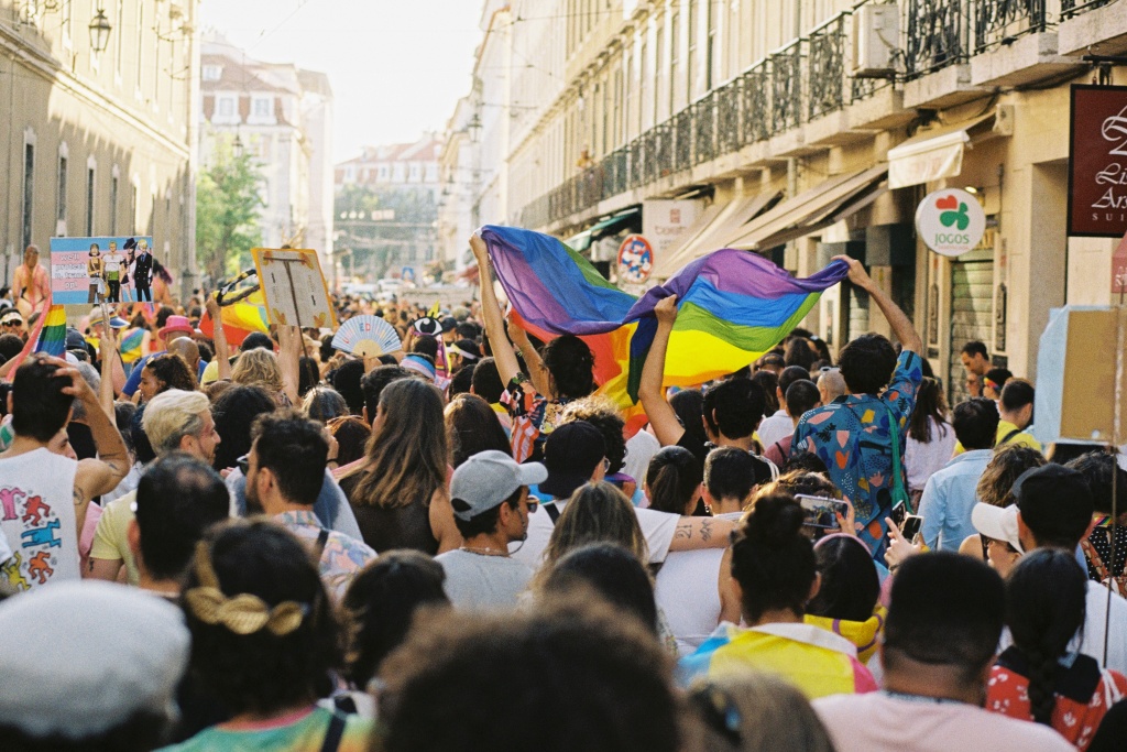 Marcha LGBTQI Lisboa 2023. Créditos: @otboii 